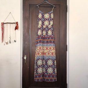 Francesca’s maxi dress